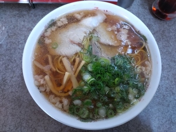 「中華そば650円」@つたふじ 福山支店の写真