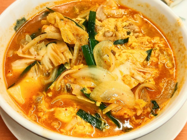 「チゲ味噌ラーメン」@日高屋 大塚北口駅前店の写真