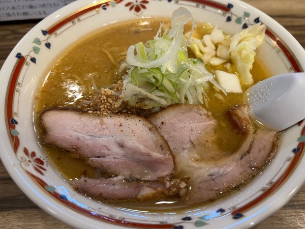 「味噌ラーメン：1000円」@狼スープの写真