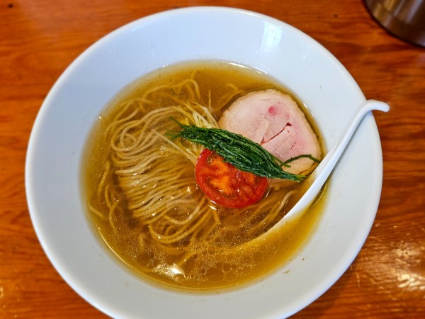 「白そば」@麺屋 ブルーズの写真