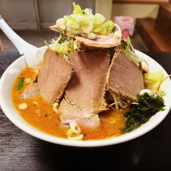 ネギ味噌チャーシュー麺(大盛)