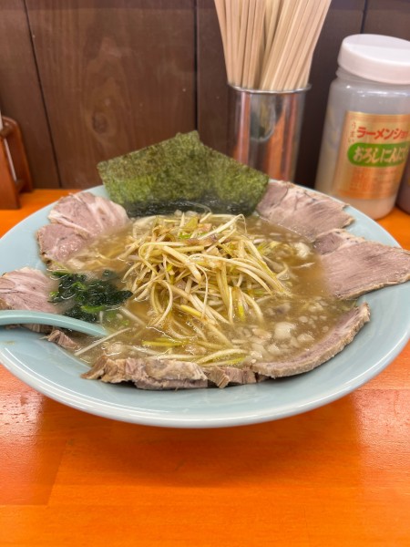 「ネギチャーシューメン」@ラーメンショップ椿 春日部備後店の写真
