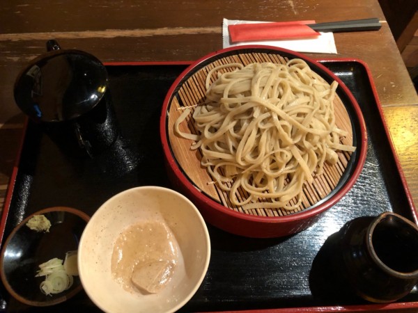 「くるみせいろ1023 平打ち」@信州手打蕎麦処 くるみ庵の写真