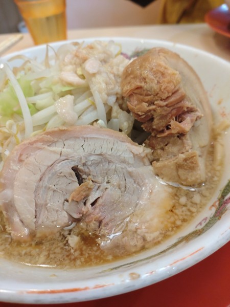 「ミニラーメン920円」@ガッツリラーメンいち豚 福島本店の写真