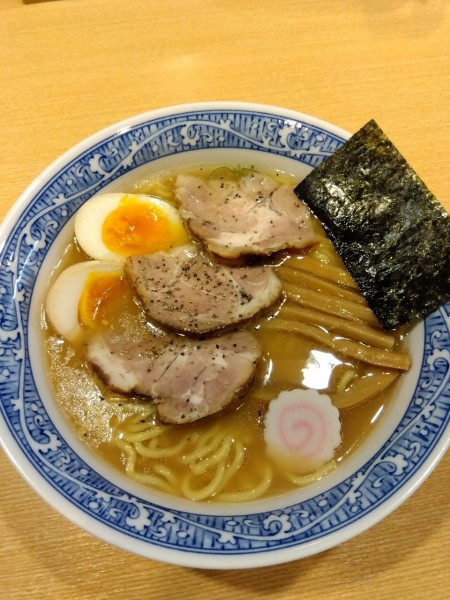 「特製中華そば」@中華そば 青葉 つくば店の写真