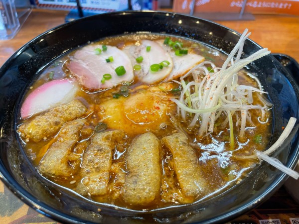 「限定　戦国武将らあめん　徳川家康」@らあめん花月嵐 いわき湯本店の写真