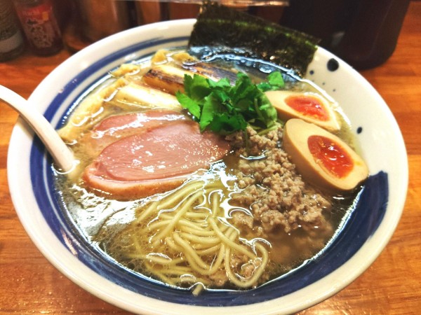 「【正月限定】鴨ねぎそば （塩）￥900」@麺屋 鶏口の写真