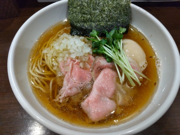 「端麗煮干し醤油そば＋味玉」@自家製麺 まかないへきるの写真