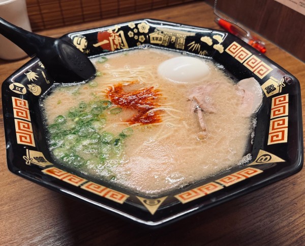 「ラーメン（￥980）＋玉子（￥140）」@一蘭 浅草六区店の写真