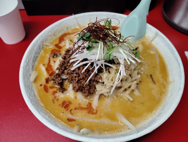 「本日のオススメ　　担々麺　　　900円」@あ麺んぼの写真