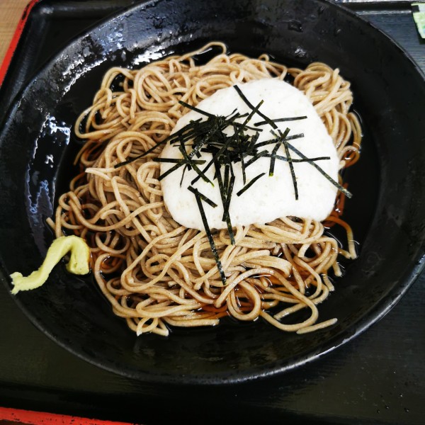 「山芋ぶっかけ」@そば処 小木曽製粉所 松本駅前店の写真