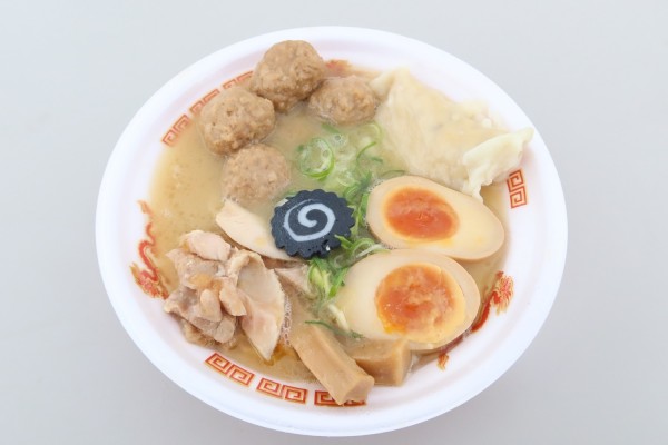 「【ドラゴンラーメン×麺処 大木】奥久慈しゃもの茨城鶏白湯」@大つけ麺博 Presents     帰ってきた最強ラーメン祭の写真