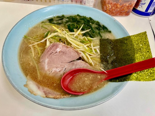 「ネギラーメン」@◯つばき食堂の写真