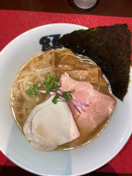 「煮干そば醤油」@牟岐縄屋の写真