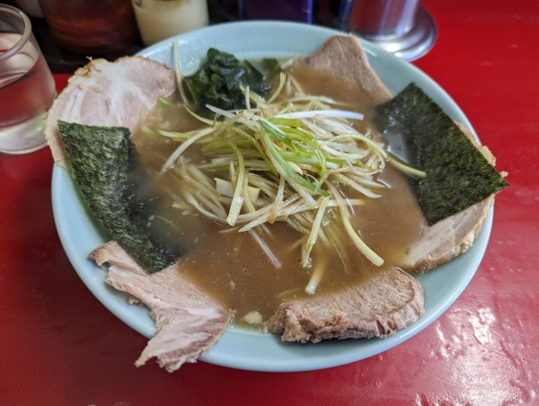 「ネギチャーシュー麺750円」@ラーメンショップ YAMANAKAの写真