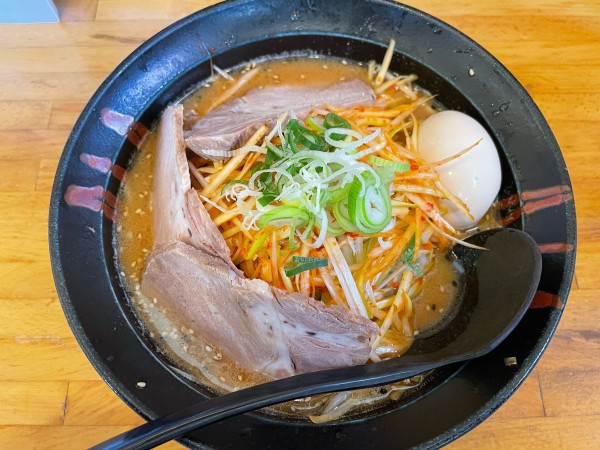 「ネギ味噌チャーシュー」@らーめん いやどうもの写真