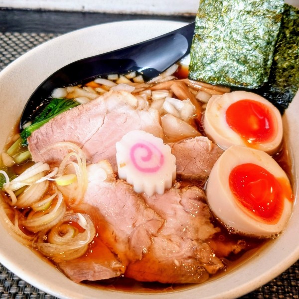 「【限定】ノスタルジックらぁ麺 1000円」@中華そば 向日葵の写真