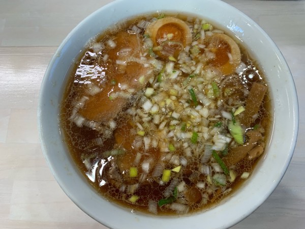 「大盛特製中華そば」@中華そば ふくみみの写真