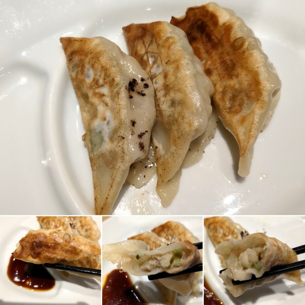 「餃子(3個)　250円」@らーめん味味 三ノ輪店の写真