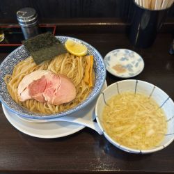 昆布水つけ麺（塩）