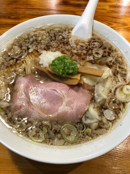 「わんたんそば」@世田谷製麺所の写真