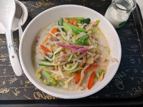 「野菜湯麺：1,080円」@香港飲茶 唐朝の写真