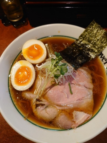 「煮玉子醤油」@らあめんCloverの写真