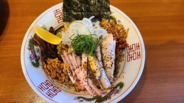 「まぜそば」@自家製手もみ麺 鈴ノ木の写真