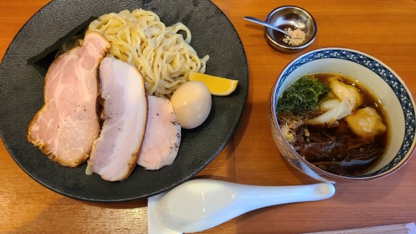 「淡麗特製つけ麺」@自家製手もみ麺 鈴ノ木の写真