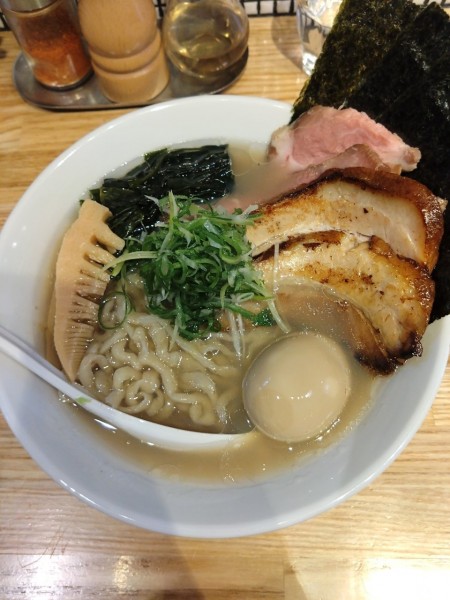 「全部入り貝塩らーめん」@らーめん 改の写真