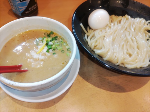 「鶏白湯つけ麺 醤油 味玉子」@麺堂 稲葉の写真