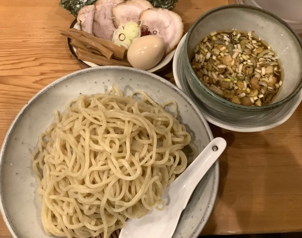 「特製つけそば　大盛」@中華そば 笑歩の写真