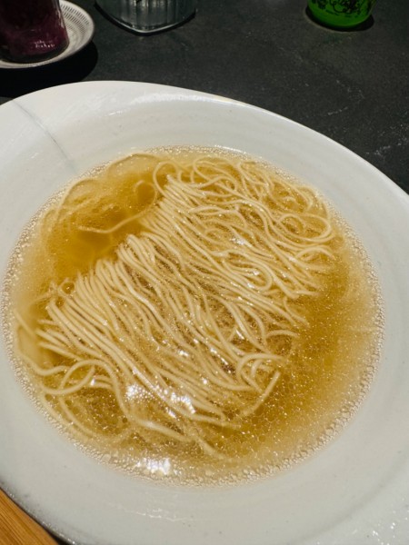 「クリア豚骨」@銀座 月やの写真