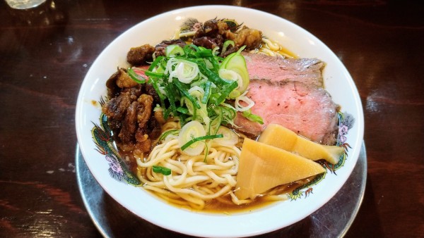 「【限定】黒毛和牛の魚介旨味ぶっかけラーメン」@らーめん 五ノ神精肉店 煮干し編の写真