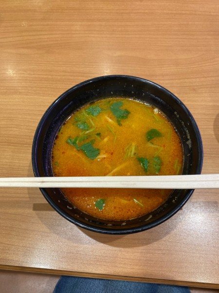 「胡麻香る坦々麺」@無添くら寿司 福山東深津店の写真