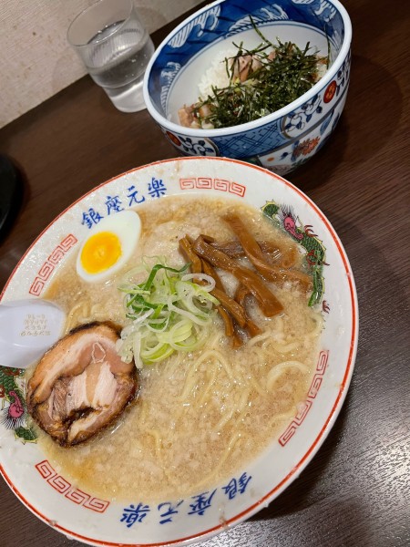 「醤油ラーメン」@銀座元楽の写真