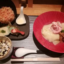 特製ポルチーニ醤油つけ麺(1700円)