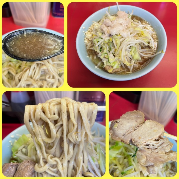 「小ラーメン¥890+ぎょったまラーメンverにぼし¥150」@ラーメン二郎 中山駅前店の写真