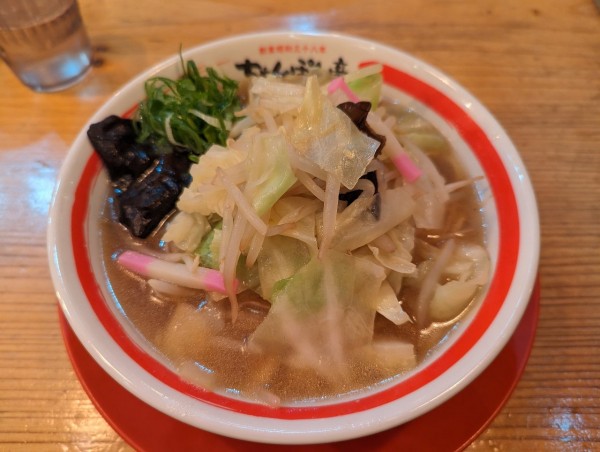 「近江ちゃんぽん880円」@ちゃんぽん亭総本家 彦根駅前本店の写真