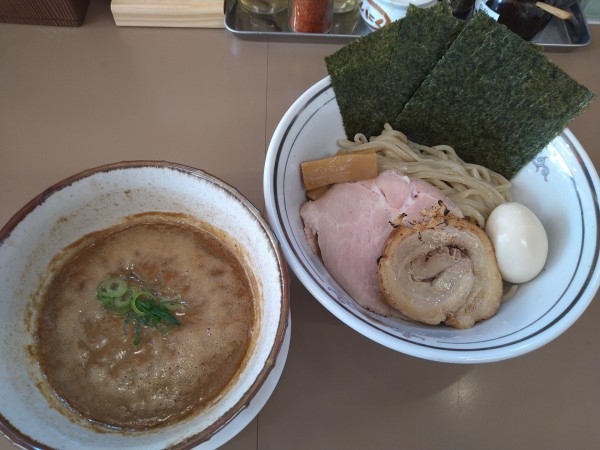 「特製濃魚つけ麺 ￥1100」@淳之助製麺食堂の写真