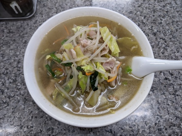 「タンメン：850円」@珍來 新田イトーヨーカドー前店の写真