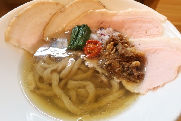 「【限定】極太手揉み肉そば￥１４５０」@中華そば 麦の星の写真