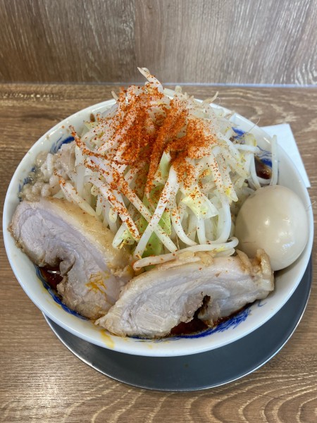 「辛ラーメン」@ジャンクガレッジ 志木南口店の写真