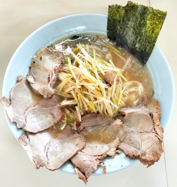 「ネギチャーシューメン 1100円」@ラーメンショップ 名和店の写真
