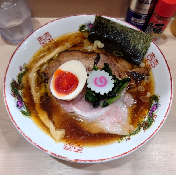 「【限定】特製生姜ラーメン(醤油、1150円)」@手揉み中華そば 中村の写真