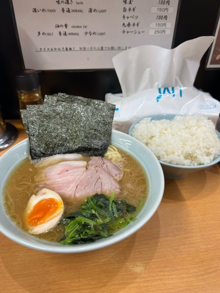 「特製ラーメン」@横浜らーめん 武蔵家 綾瀬店の写真