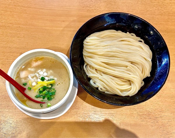 「鶏白湯魚介つけめん【塩】」@麺堂 稲葉の写真