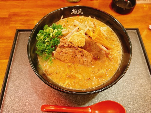 「味噌ラーメン＋大盛」@麺屋わがもんの写真