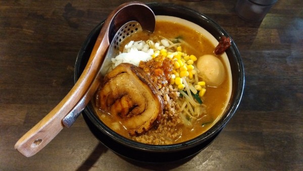 「特味噌ラーメン　大盛」@味噌ラーメン専門店 日月堂 浦和さいど店の写真