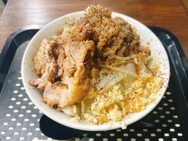 「汁なし＋麺増し100g」@夢を語れ 鳥栖総本店の写真